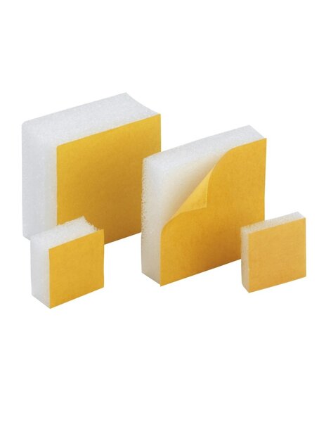 (lot  de 2500 plots) plot adhésif mousse permanent 50 x 50mm