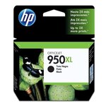 Hp 950xl cartouche d'encre noire grande capacité authentique pour hp officejet pro 251dw/276dw/8100/8600 (cn045ae)