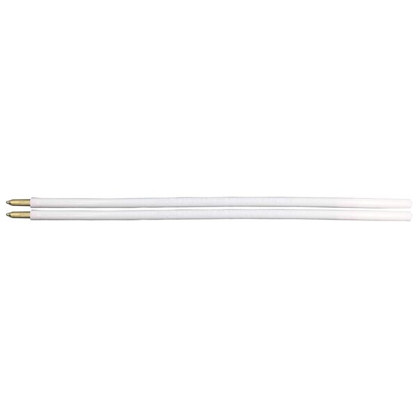 Lot de 24 mines de rechange stylo bille izee bx460 rose pentel
