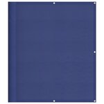 vidaXL Écran de balcon bleu 120x1000 cm 100  polyester oxford
