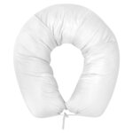 vidaXL Coussin de grossesse 40x170 cm Blanc