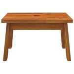 vidaXL Tabouret-escabeau 38x26x22 cm Bois d'acacia solide