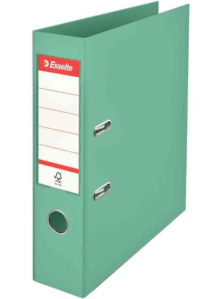 Classeur en plastique Colour'Ice, A4, 75 mm, vert ESSELTE