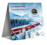 Pièce de monnaie 50 Cents Canada Train des fêtes du CP 2022 BU