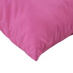 vidaXL Coussins de palette lot de 2 rose tissu Oxford