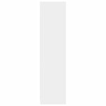 vidaXL Garde-robe Blanc 100x50x200 cm Bois d'ingénierie
