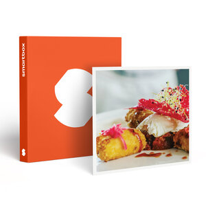 SMARTBOX - Coffret Cadeau Cours de cuisine de 3h30 d'un menu de chef 3 plats à domicile pour 4 avec dégustation - Gastronomie