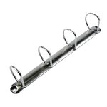 Classeur Pp Personnalisable Kreacover - 4 Anneaux En D 50mm - A4 Maxi - Blanc - X 10 - Exacompta