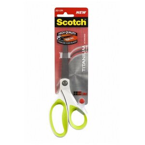 Ciseaux titanium longueur: 200 mm vert/blanc SCOTCH