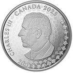 Pièce de monnaie en Argent 20 Dollars g 31.39 Millésime 2025 Great Hunters GREY WOLF