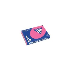 Ramette 500 Feuilles Papier 80g A3 420x297 mm Certifié FSC Rose fuchsia TROPHÉE