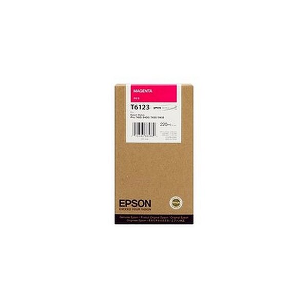Epson t612 cartouche magenta c13t61230010 (t6123)