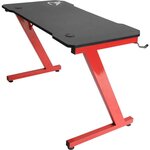 Subsonic Raiden - Bureau gamer ergonomique finition carbone pour PC gaming