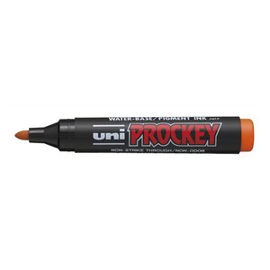 Marqueur PROCKEY PM122 Pointe conique moyenne 1 8 - 2 2mm Orange UNI-BALL