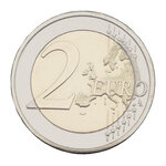 2 euros commémorative Belgique 2015 - Drapeau Européen.