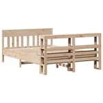 vidaXL Cadre de lit sans matelas 150x200 cm bois de pin massif