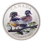 Pièce de monnaie 25 Cents Canada Le canard branchu 2013 BU