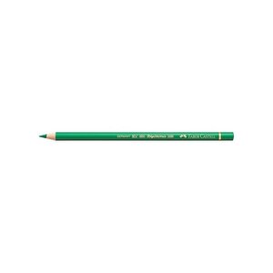 Crayon de couleur polychromos mine 3 8mm à l'huile vert emeraude x 6 faber-castell