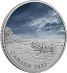 Pièce de monnaie en Argent 50 Dollars g 157.6 Millésime 2022 CANADIAN GHOST SHIP