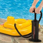 INTEX Pompe à main à haut débit Double Quick III 37 cm Noir