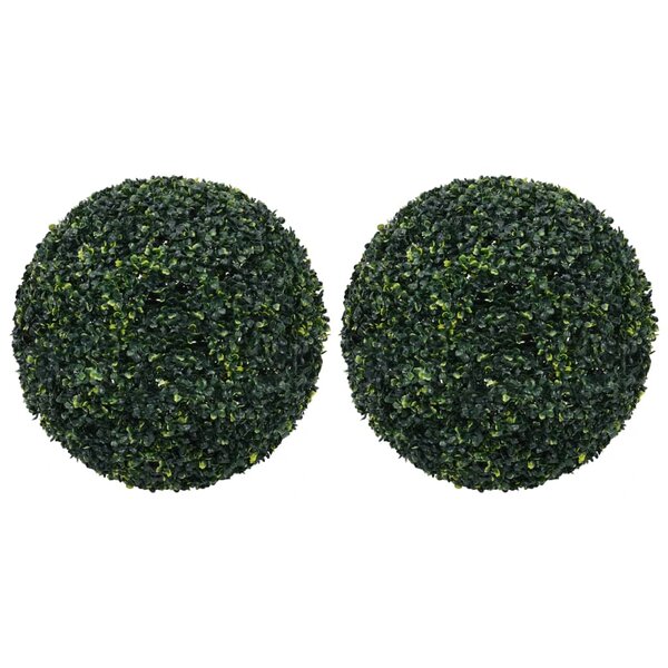vidaXL Boules de buis artificielles 2 Pièces 52 cm