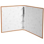 Classeur rembordé polypropylène 4 anneaux 30mm - A4 orange EXACOMPTA