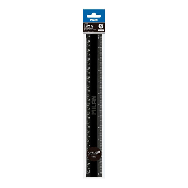 Règle FlexetResistant noir 30 cm  série spéciale Shadow