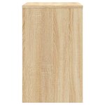 vidaXL Tables basses gigognes 3 Pièces chêne sonoma bois d'ingénierie