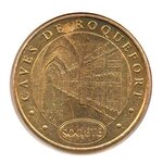 Mini médaille monnaie de paris 2007 - caves de roquefort