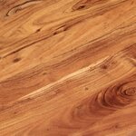 vidaXL Dessus de table 110x50x2 5 cm ovale bois massif d'acacia