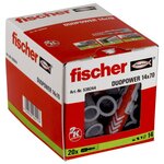 Fischer ensemble de chevilles duopower 14x70 s 20 pcs