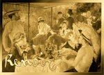 Pièce de monnaie en Or 3000 Francs g 0.031 (1/1000 oz) Millésime Gold Gift LUNCHEON OF THE BOATING PARTY
