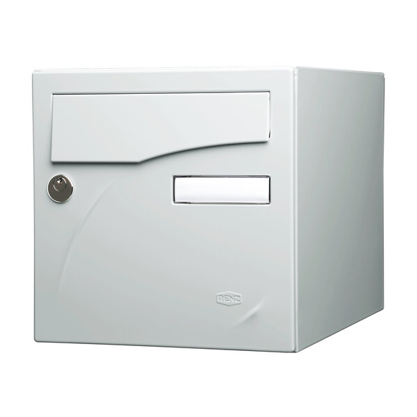 Boîte aux lettres Préface 2 portes gris clair brillant ral 7035b