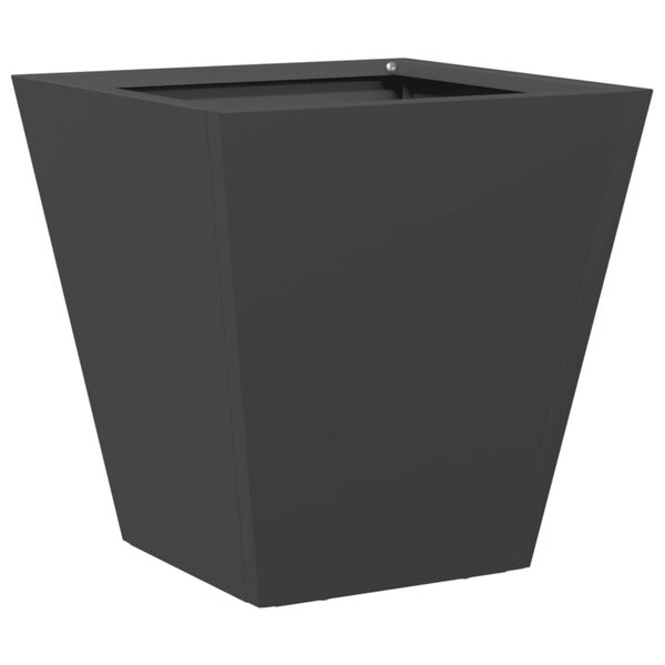 vidaXL Jardinière noir 30x30x30 cm acier