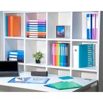 Protège Document prolypropylène souple pochettes grainées opaque 80 vues VERT EXACOMPTA