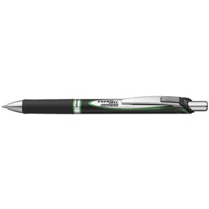 Stylo roller Liquid Gel EnerGel Document vert PENTEL