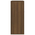 vidaXL Buffet Chêne marron 60x30x75 cm Bois d'ingénierie