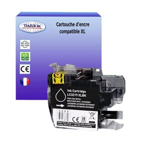 T3AZUR- Cartouche compatible avec Brother LC3217 / LC3219 XL Noire pour Brother MFC-J6930DW MFC-J6935DW MFC-J6935DWF