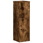 vidaXL Supports pour plantes 2 Pièces chêne fumé bois d'ingénierie