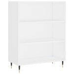 vidaXL Buffet blanc 69 5x32 5x180 cm bois d'ingénierie