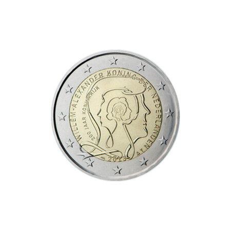Pays-bas 2013 - 2 euro commémorative anniversaire de la royauté
