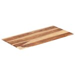 vidaXL Dessus de table bois massif d'acacia 15-16 mm 60x140 cm