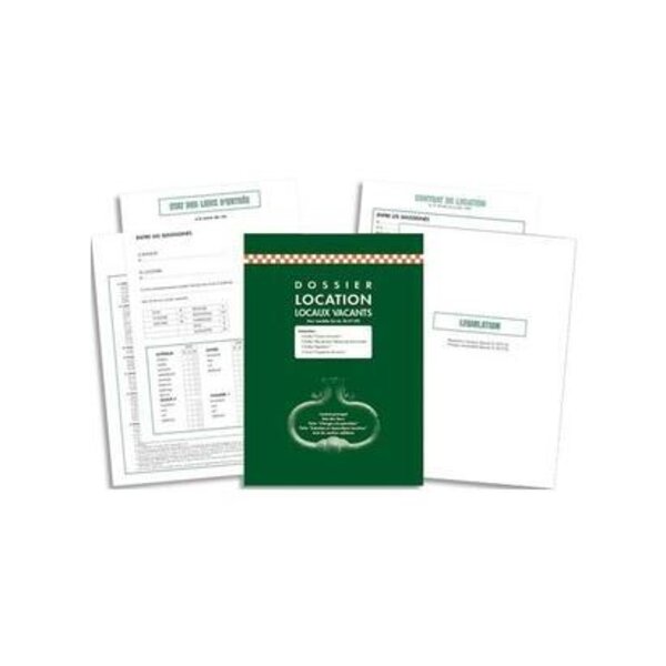 Kit location meublée feuillets contrat de location + etat des lieux 62E EXACOMPTA
