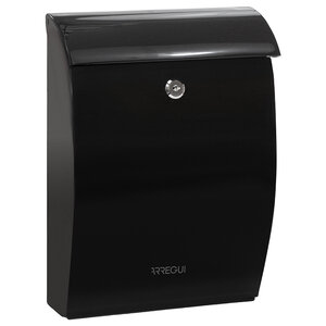 Boîte aux lettres en plastique Mininova E5334 Robuste Anticorrosion Noir