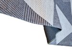 Tapis de salon ZINO 80 x 150 cm - Gris