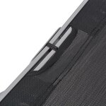 vidaXL Chaises longues pliantes 2 Pièces Aluminium et Textilène