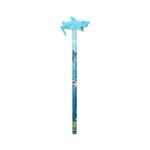 1 crayon à papier avec une figurine requin - modèle aléatoire*
