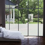 vidaXL Films de protection de la vie privée givrés 3 Pièces PVC