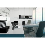 Porte-revues Mag-cube Ecoblack - Noir - X 6 - Exacompta