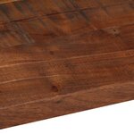 vidaXL Dessus de table 100x50x2 5cm rectangulaire bois massif récupéré